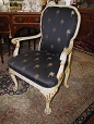 19. Painted  Arm Chair